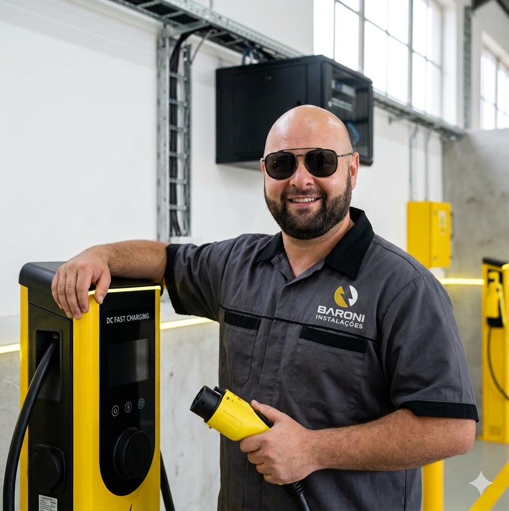 Estevão Baroni — Eletricista especialista em veículos elétricos em Cascavel PR